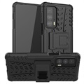 Anti -Slip Motorola Edge 20 Pro Hybrid Case - Black
