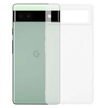 Anti -Slip Google Pixel 6A TPU Case - Transparent