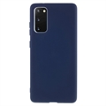 Anti -Slip Samsung Galaxy S20 Fe TPU Case - Tmavě Modrá