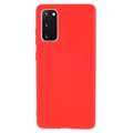 Anti -Slip Samsung Galaxy S20 Fe TPU Case - Červené