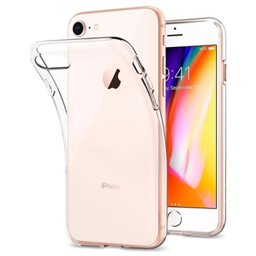 Anti -Slip iPhone 7/8/SE (2020)/SE (2022) TPU případ - Transparent