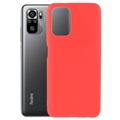 Anti -Slip Xiaomi Redmi Note 10/10s TPU Case - červená