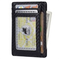 Anti -Magnetic RFID peněženka / držák karty - uhlíkové vlákno