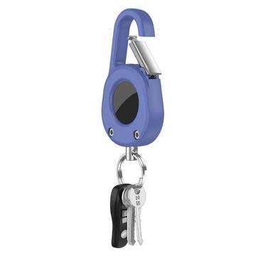 Apple AirTag 1/2 Clip-And-Go Case with Carabiner - Blue
