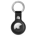 Apple AirTag 1/2 Tech-Protect NaturalFit Keychain - Black