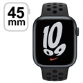 Apple Watch Nike 7 WiFi Mknc3fd/A - hliník, Anth./Black Sport Band, 45mm