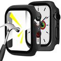 Apple Watch Series 1/2/3 Plastové Pouzdro s Ochranou Displeje - 42mm - Černá