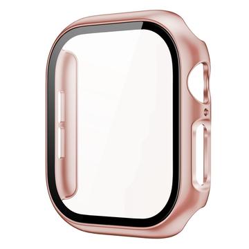 Apple Watch Series 11/10 Plastové Pouzdro s Ochranou Displeje - 42mm - Růžové zlato