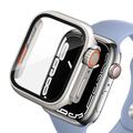 Apple Watch Series 11/10 Tech-Protect Defense360 Case w. Screen Protector - 46mm - Titanium / Orange