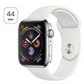 Apple Watch Series 4 LTE MTX02FD/A - nerezová ocel, Sport Band, 44mm, 16 GB