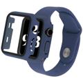 Apple Watch Series 7/8 Plastové Pouzdro s Ochranou Displeje - 41mm - Tmavě Modrá