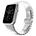 Apple Watch Series 11/10/9/8/SE 3/SE (2022)/7/SE/6/5/4/3/2/1 nerezový popruh - 42mm/41mm/40mm/38mm - stříbro