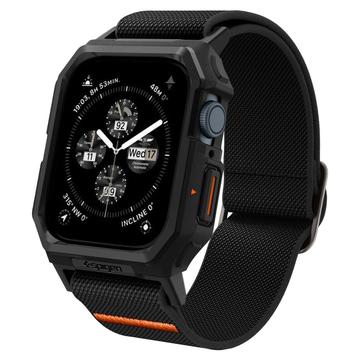 Apple Watch Series 9/8/SE (2022)/7/SE/6/5/4 Spigen Lite Fit Pro Strap with Case - 44mm, 45mm - Black