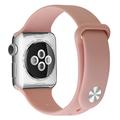 Apple Watch Series SE 3/SE(2023)/11/10/9/8/SE (2022)/7/SE/6/5/4/3/2/1 Soft Silicone Strap - 42mm/41mm/40mm/38mm - Pink