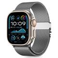 Apple Watch Series Ultra 3/Ultra 2/Ultra/11/10/9/8/7/6/SE 3/SE (2022)/SE Tech-Protect Milan Strap - 49mm/46mm/45mm/44mm - Silver