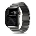 Apple Watch Series Ultra 3/2/Ultra/11/10/9/8/SE 3/(2022)/7/SE/6/5/4/3/2/1 Tech-Protect SteelBand Stainless Steel Strap - 49mm/46mm/45mm/44mm/42mm - Black