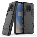 Armor Series OnePlus 7t Hybrid pouzdro s Kickstandem - černá