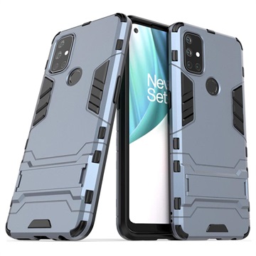 Armor Series OnePlus Nord N10 5G Hybridní pouzdro se stojanem - modrá