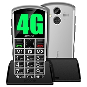 Artfone A400 Senior Telefon se SOS - Dual SIM - Šedá