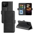 Asus ROG Phone 9 Pro Wallet Case with Magnetic Closure - Calf Texture - Black