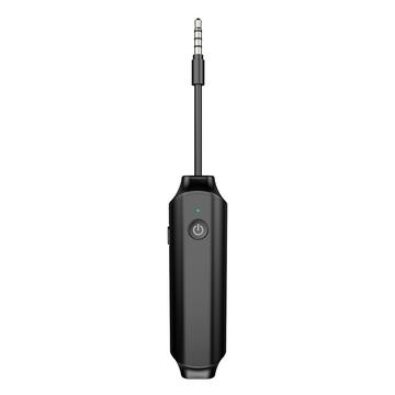 B12S 2 v 1 Bezdrátový Bluetooth 5.0 přijímač Adaptér Zvukový hudební vysílač Dongle pro reproduktor TV do auta