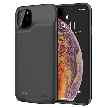 IPhone 11 Pro Max Backup Baterie - 6500 mAh - černá