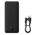 Baseus Airpow 10000mAh Fast Charge Power Bank with Dual Ports - 20W - Black