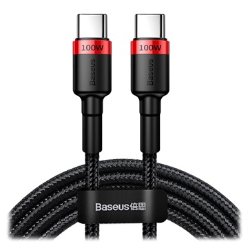 Baseus Superior Series USB -C / USB -C kabel - 100W, 2M - černá