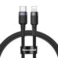 Baseus Cafule USB-C to Lightning Cable - 20W, 1m - Black / Grey