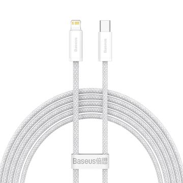 Baseus Dynamic Series Nylon Braided USB-C to Lightning Cable - 20W, 2m - White