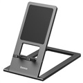 Baseus skládací stolní držák pro smartphone / tablet - šedá