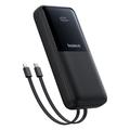 Baseus Lipow 22.5W Power Bank 20000mAh with Built-in Lightning and USB-C Cables and LED Display