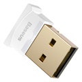 Baseus Mini Bluetooth USB adaptér / dongle - bílá
