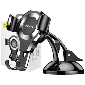 Baseus Osculum gravitační držák telefonu SUYL-XP0S - černý + stříbrný