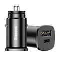 Baseus PPS 30W Car Charger - USB -C PD, QC4.0/3.0, SCP, AFC - Černá