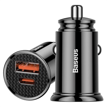 Baseus PPS Car Charger CCYS -A01 - 30W, QC4.0, PD3.0 - Černá