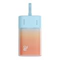 Baseus Popsicle 5200mAh 20W Powerbank with Built-In Lightning Cable - Blue / Orange