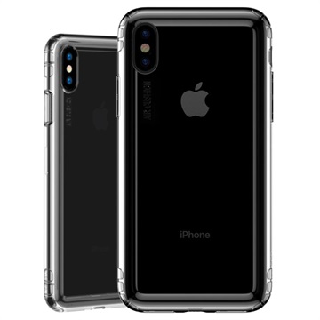 Baseus Safety Airbags iPhone XS Max TPU pouzdro - Transparentní