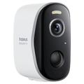 Baseus Security N1 2K Wireless Outdoor Camera with Ai Detection - White