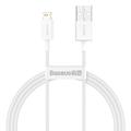Baseus Superior Series Lightning Cable - 1m - bílá