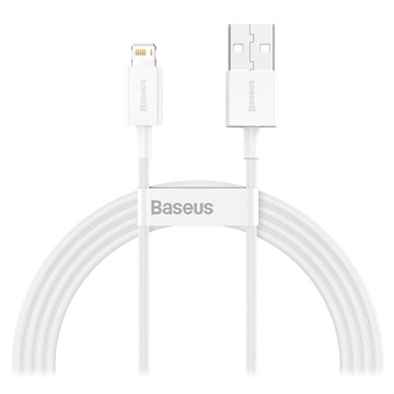 Baseus Superior Series Lightning Cable - 1,5 m - bílá