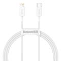 Kabel Baseus Superior Series USB-C / Lightning - 1m, 20W - bílý