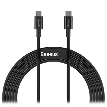 Baseus Superior Series USB -C / USB -C kabel - 100W, 2M - černá