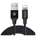 Baseus Yiven USB 2.0 / Lightning Cable - 1,8 m - černá