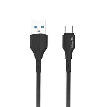 Beline BLNCBC01 25W USB-A / USB-C Cable - 1m - Black