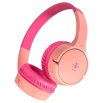Bezdrátová Sluchátka Belkin Soundform On -Ear (Otevřená krabice - Vynikající) - Růžová