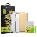 BestSuit D30 vyrovnávací paměť 4-in-1 iPhone 12 Pro Protection Set-Clear