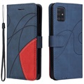 Oboubarevná série Samsung Galaxy A51 Case - modrá