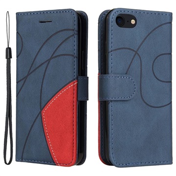 Oboubarevná řada iPhone 7/8/SE (2020)/SE (2022) Case Waste - Blue