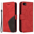 Oboubarevná řada iPhone 7/8/SE (2020)/SE (2022) Case Waste - červená